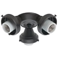 thumbnail image 1 of Hunter Fan Company 99134 - Accesorio de bronce nuevo con tres luces, color negro, 1 of 1