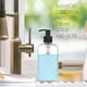 thumbnail image 5 of Botellas vacías con bomba de loción Runskmd, envases de plástico rellenables, transparentes, ideales para jabón, champú, lociones, jabón líquido corporal y aceites de masaje., 5 of 8