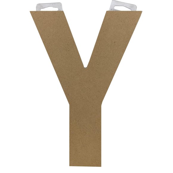 HAMPTON ART MDF 9" LETTER Y, MDF 9" LETTER Y, 1 each