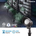 thumbnail image 2 of LEONLITE LED Landscape Light, 4W Outdoor Landscape Lighting, 5000K Daylight, Pack of 4, 2 of 7