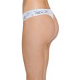 thumbnail image 3 of Jockey Women's Organic Cotton Stretch Logo Thong - 3 Pack, 3 of 4