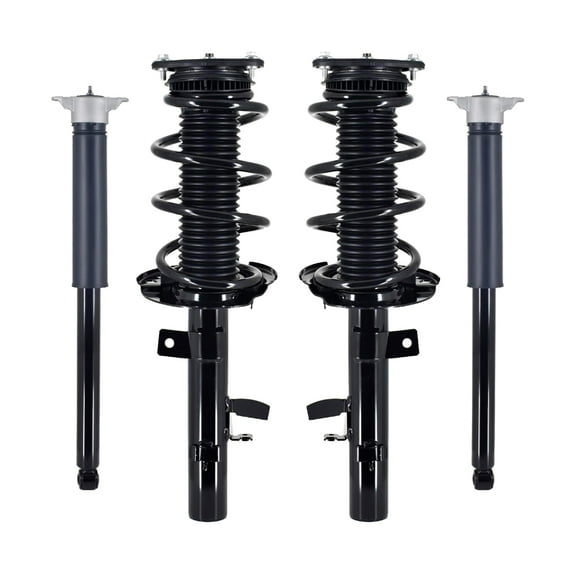 Set of 4 Front Quick Complete Strut Assembly-Rear Complete Shock Absorber Kit For 2014-2019 Ford Escape L4 2.0L