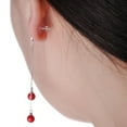 thumbnail image 4 of Wentin Reduced Jewelry materials 100pcs Bullet Clutch Earring Backs With Pad 50pairs Earring Backs Earring Backs For Droopy Ears Studs Fishhook Earring Backs Replacements Clutch Back, 4 of 9