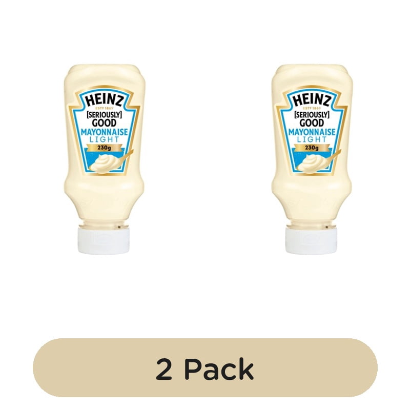 Heinz Seriously Good Light Mayonnaise 230g, British Import (Pack of 2)