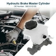 thumbnail image 3 of Unique Bargains Brake Master Cylinder for Kia Rio 2006-2011 Durable No.585101G100 Engine Compartment Hydraulic Master Cylinder Silver Tone,White with Reservoir 1 Pcs, 3 of 7