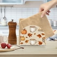 thumbnail image 2 of Yayeee Napkin Holder for Table Kitchen Paper Tissue Organization, Fall Mug Pattern, 2 of 8