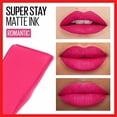 thumbnail image 1 of Lápiz Labial Líquido SuperStay Matte Ink de Maybelline Nueva York, tono Romántico, 0.17 Oz, 1 of 2
