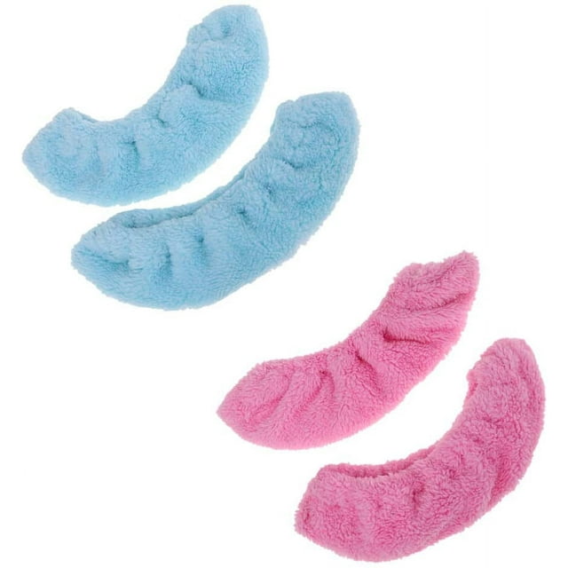Nvzi 2 pares de protectores de cuchillas para patines de hockey sobre hielo, protectores de remojo para adultos, jóvenes y niños unisex