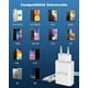 thumbnail image 3 of Cargador Rápido Tipo C para Samsung Galaxy A14 A13 A12 4G/5G, S10, S9, S8, A04S, A20e, A21S, A23, A32, A33, A40, A41, A50, A51, A53, Cargador de Pared de Carga Súper Rápida con 1,5 m Cable USB-C, 3 of 5