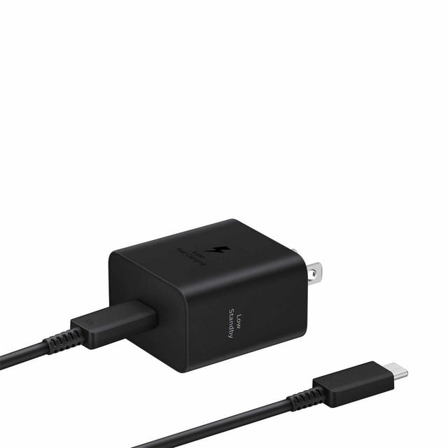 Samsung 45 W Type-C Travel Adaptor with Cable Noir