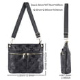 thumbnail image 5 of Women Nylon Casual Crossbody Handbag Lightweight Multi-Pocket Shoulder Bag, 5 of 7