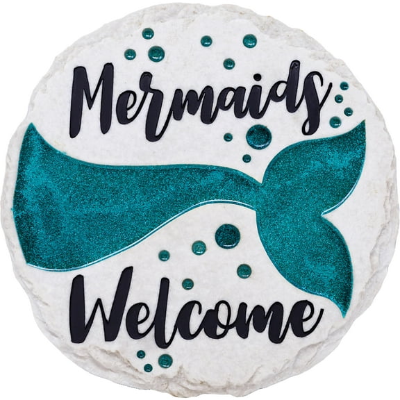 MERMAID STEPPING STONE / DECORATIVE WALL PLAQUE
