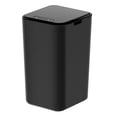 thumbnail image 2 of Cesta de basura con Tapa Cubo de basura Eléctrico Para Baño Oficina 12L inducción negro Sunnimix, 2 of 8
