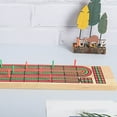 thumbnail image 4 of SHISUYAN 1 Set Cribbage Board Table Game Solid Wood Party Board Game Board Cribbage Cards Board, 4 of 9