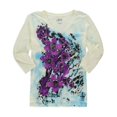 thumbnail image 1 of Style & Co. Camiseta con gr?fico de flores de diamantes de imitaci?n para mujer, multicolor, PL Style & Co. Camiseta gráfica, 1 of 2