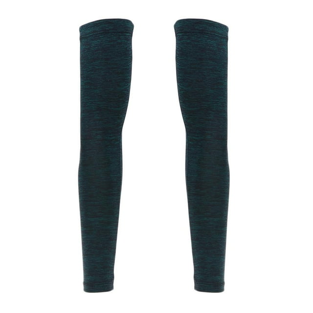 2 uds Unisex verano al aire libre Anti protección solar ciclismo brazo mangas cubierta Verduras Cola Mangas de brazo de ciclismo