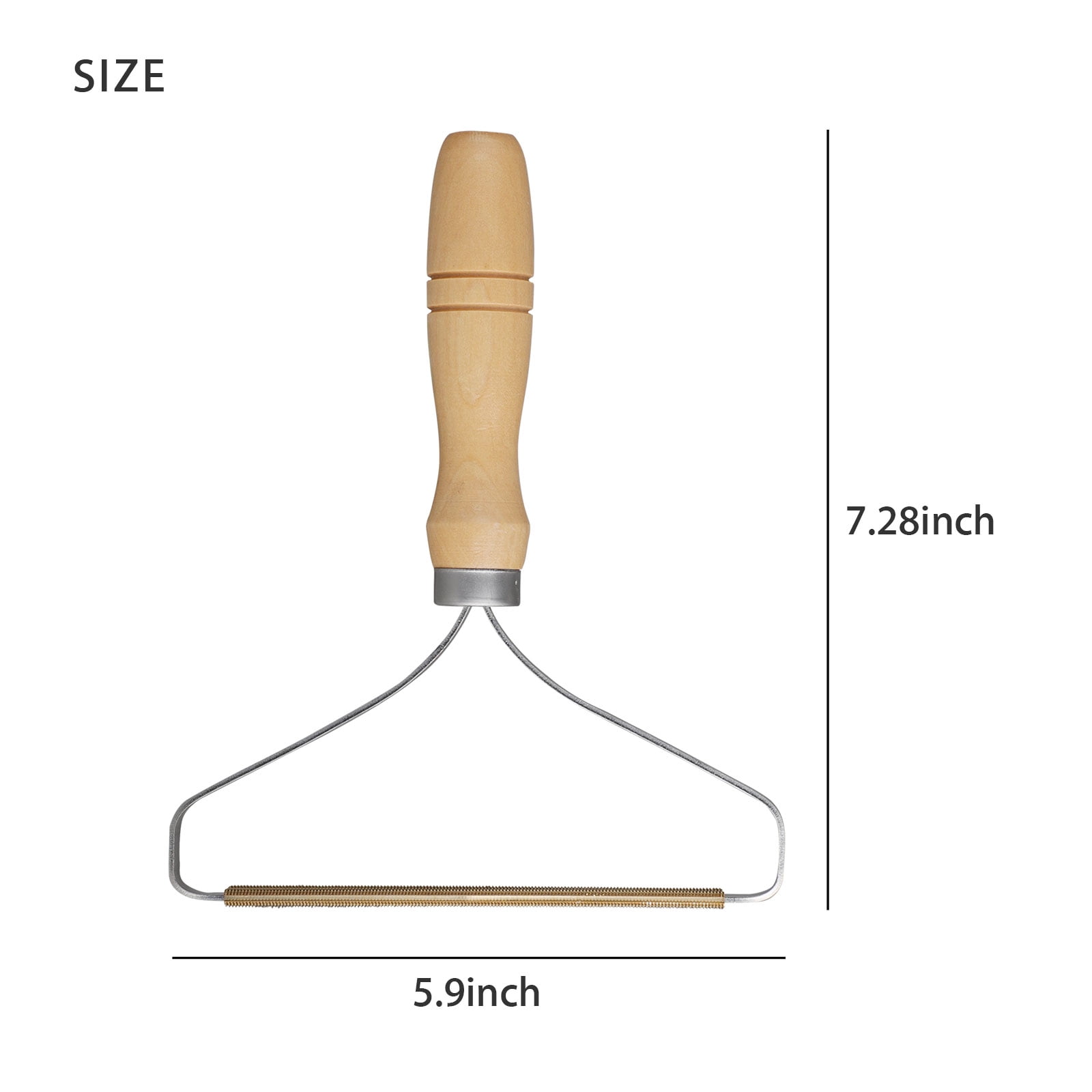wooden lint roller