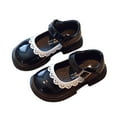 thumbnail image 5 of Toddler Little Girl Ballet Flat Dress Shoes School Oxfords Marry Jane Big Girl Party School Uniform Shoes, 5 of 8