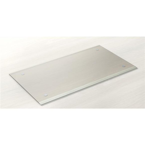 Lorell LLR39659 36 x 20 in. Rectangle Beveled Edge Desk Pad, Clear