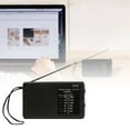 thumbnail image 2 of Portable Retro AM FM with High Sensitivity Receiver and Two Band Operation for Home Travel Outdoor Use, 2 of 9