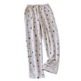 thumbnail image 2 of Censtreet Christmas Pajama Pants for Women Fuzzy Pack Fleece Pj Bottoms Soft Elastic Waist Lounge, 2 of 9