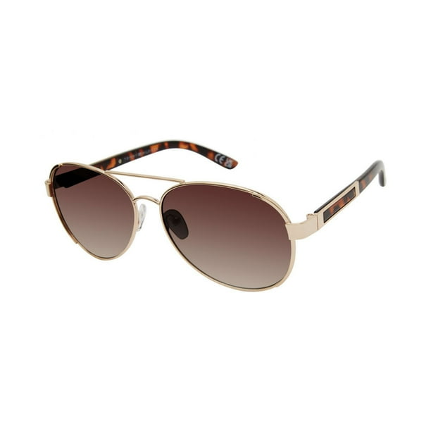 Lentes de Sol TOMMY HILFIGER Mujer X67060 Outlook Marco de Metal Color Dorado con Filtro 100% UV
