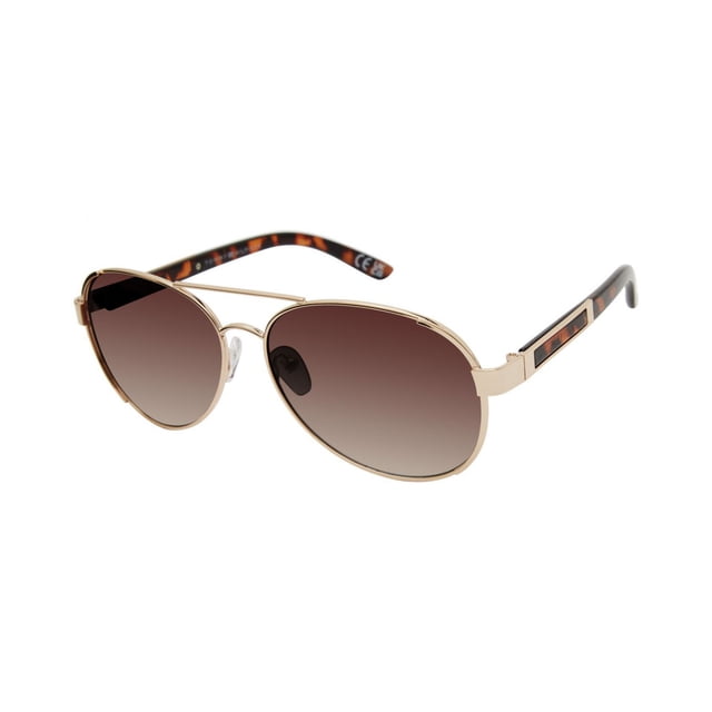 Lentes de Sol TOMMY HILFIGER Mujer X67060 Outlook Marco de Metal Color Dorado con Filtro 100% UV