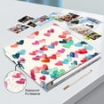 thumbnail image 6 of Fintie Photo Album Self Adhesive for 3x5 4x6 5x7 6x8 8x10 Pictures, 60 Sticky Pages DIY Photo Album with A Metallic Pen, Scrapbook Album for Family Wedding Anniversary Pictures, Raining Hearts, 6 of 8