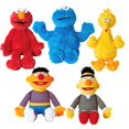 thumbnail image 1 of 5 Styles Grande Taille Peluche Rue Sésame Jouets Elmo Cookiemonster Ernie Bert Figurines, 1 of 4