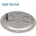 thumbnail image 4 of 125mm Round Air Inlet & Exhaust for Customized airflow Control Stainless Steel Adjustable Ventilation Grill, 4 of 5