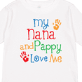 thumbnail image 4 of Inktastic Nana and Pappy Love Me Boys or Girls Long Sleeve Toddler T-Shirt, 4 of 5
