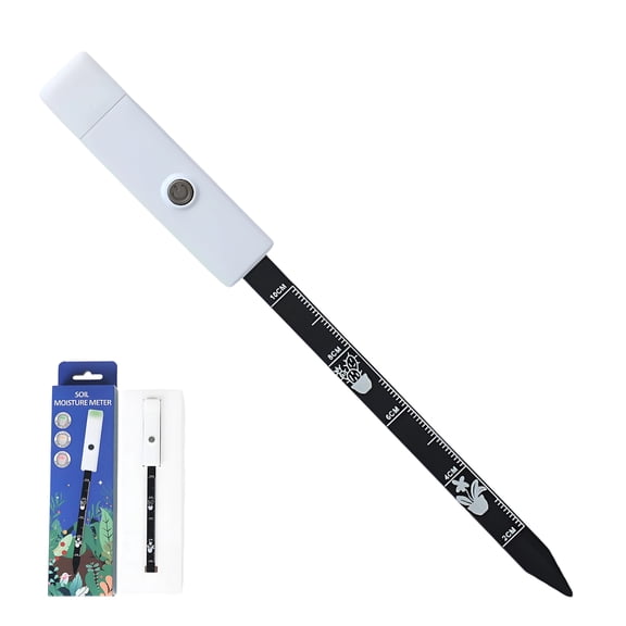 GJX Soil Moisture Meter for Plants, Plant Moisture Meter Houseplants, Moisture Meter for Plants Indoor Outdoor, Accurate Portable Soil Moisture Meter for Garden Plants with Replaceable Battery