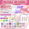 thumbnail image 2 of Kit de burbujas Nano Tape Jimcii Pink para niños con Squishy Maker, 2 of 6