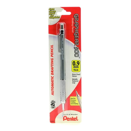 - Graph Gear 500 Mechanical Pencil 0.9 mm (pack of 3)