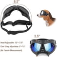 thumbnail image 5 of Dog Goggles Eye Protection Dog Sunglasses Anti-uv Goggles Windproof Puppy Goggles with Adjustable, 5 of 5