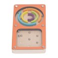 thumbnail image 1 of Juego de pinball para niños, juego de pinball portátil para niños, juguete de pinball portátil de madera, laberinto de pinball portátil, probado profesionalmente, 1 of 14