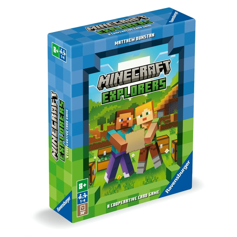 thumbnail: Ravensburger Minecraft Explorers - Coöperatief Kaartspel Voor 1-4 Spelers | Avontuurlijk Gezelschapsspel