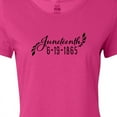 thumbnail image 4 of Inktastic Juneteenth 6-19-1865 Women's T-Shirt, 4 of 5