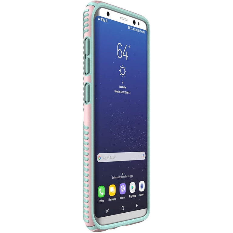 Speck Presidio Grip Samsung Galaxy S8+ Cases Quartz Pink/Aloe Green Speck Presidio Grip Samsung Galaxy S8+ Cases Quartz Pink/Aloe Green