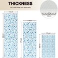thumbnail image 4 of Blue Christmas Snowflake Pattern Kitchen Rugs Sets Of 3,Kitchen Runner Rugs Non Skid Washable,Decorative Kitchen Floor Mats for Kitchen,Sink,Laundry,17"x30"+ 17"x47" + 17"x59", 4 of 6