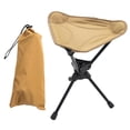 thumbnail image 2 of Taburete plegable para acampar, asiento trípode para pesca, reposapiés portátil, silla de camping, silla plegable portátil para exteriores, 2 of 8