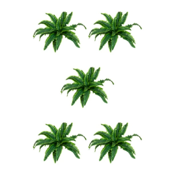 Flores artificiales de larga duración Yuarrent 24 persa verde oscuro