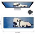 thumbnail image 2 of Heduofu Dog Mousepad Q Large Mouse Pad Mouse mat Waterproof 31.5x11.8 in, 2 of 6