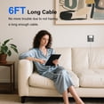 thumbnail image 5 of iPhone Charger USB C Fast Charger, 3 Pack 20W Type C Wall Charger Block with 6FT USB C & L Cable, Compatible with iPhone 16/15 Pro Max/14/13/12/11, Samsung Galaxy, iPad, AirPods, Pixel, 5 of 8