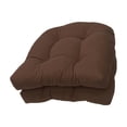 thumbnail image 3 of Cojín De Mimbre Para Asiento De Patio, Transpirable, Para Interior Y Exterior, Color Café, 3 of 8