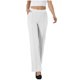 thumbnail image 5 of Pincandy Women's Solid Color Gabardine Pants - Elastic Waist with Unique Leg Line Design, Loose Fit with Side Pockets, Ideal for Casual & Active Lifestyles, 5 of 7