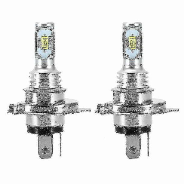 2 X H4 9003 Hb2 Led Headlight Bulbs, Per Set 6500k Xenon White For High And Low Beam Hi/Lo Plug And Play