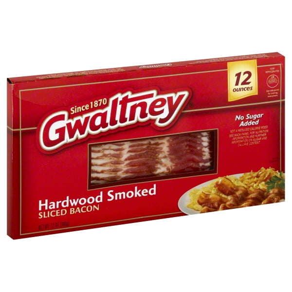 Gwaltney Hardwood Smoked Bacon, 12 Oz.