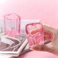 thumbnail image 3 of Pink Shot Glass Heart Shot Glasses 2oz,Cute Shot Glasses For Bar Cart Accessories (set of 6), 3 of 6