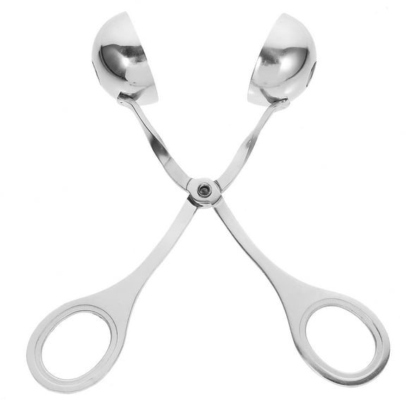Monyance meat ball scoop 304 Stainless Steel Meatball Maker Meat Clip Kitchen DIY Scoop(6.69X3.35X1.38Inches)